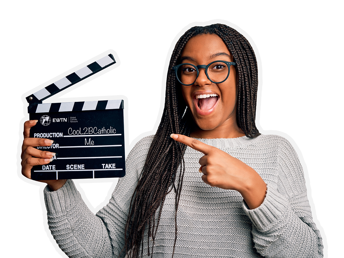 Girl with Clapboard